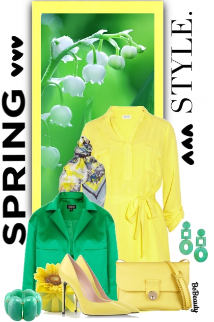 nr 1314 - Spring style- combinação de moda