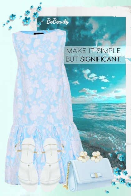 nr 1493 - Summer chic- Fashion set