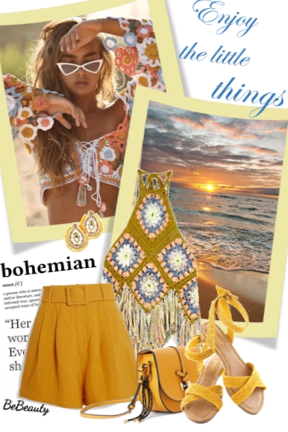 nr 1546 - Bohemian dream- combinação de moda