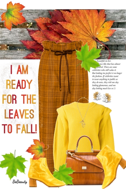nr 1842 -Autumn palette- combinação de moda