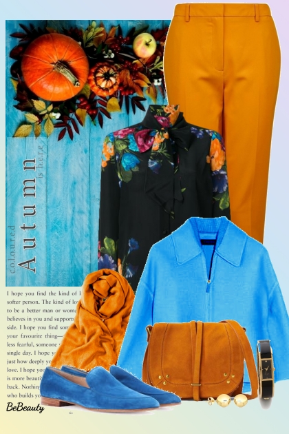 nr 1870 - Colorful Autumn- Combinazione di moda