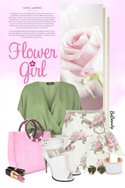 nr 1873 - Floral- Fashion set