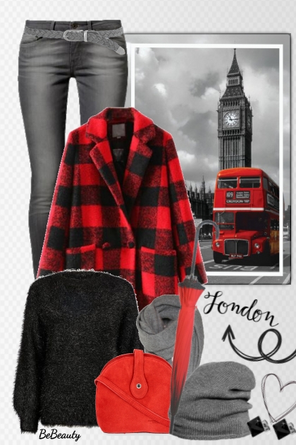 nr 1947 - London- Modna kombinacija