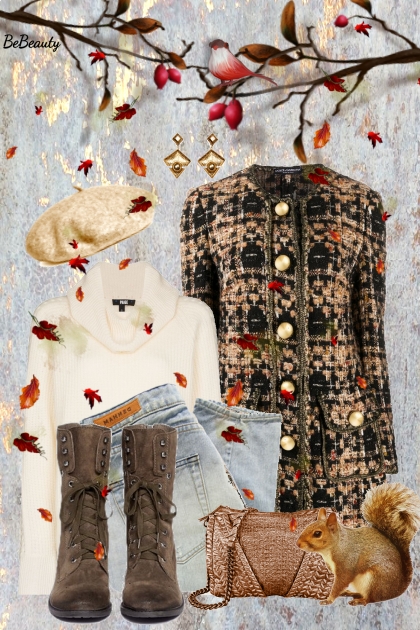 nr 2067 - Count the falling leaves...- Fashion set