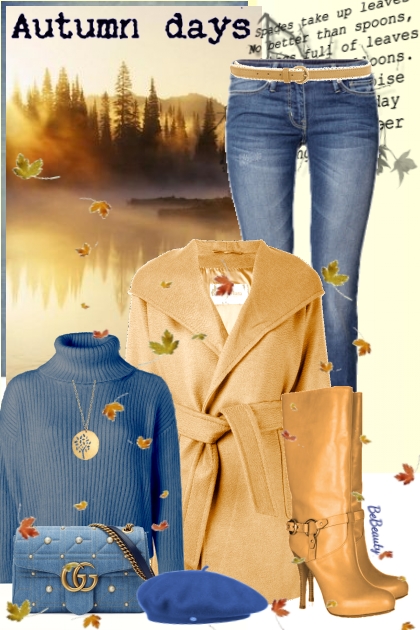 nr 2114 - Autumn breeze- Fashion set