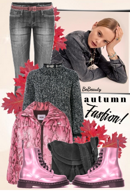 nr 2117 - Autumn Casual- Modna kombinacija