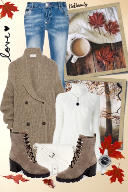 nr 2152 - Autumn girl- Combinaciónde moda