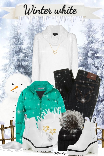 nr 2213 - Winter is magical- combinação de moda