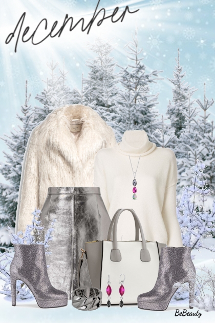 nr 2222 - Winter is beautiful - Fashion set