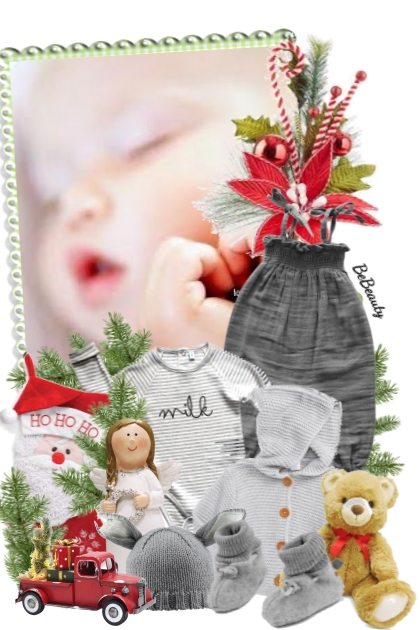 nr 2320 - Baby's first Christmas- combinação de moda