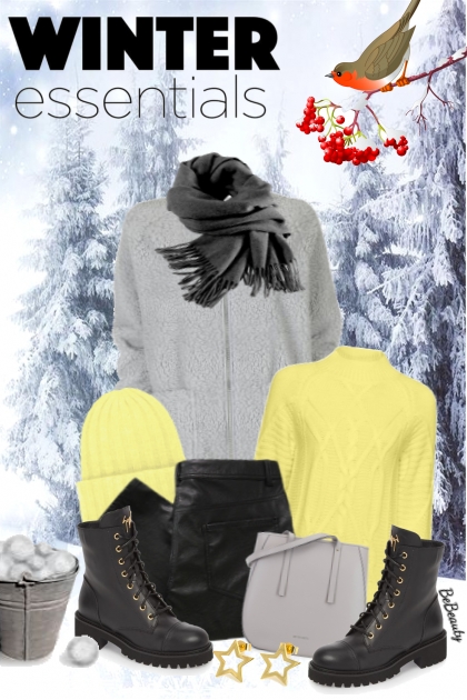 nr 2401 - Winter essentials- combinação de moda