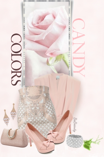 nr 2426 - Candy colors- Fashion set
