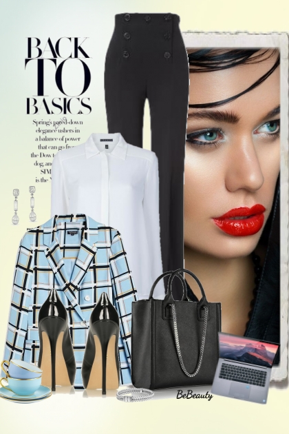 nr 2482 - Office style- Fashion set