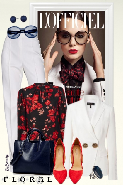 nr 2678 - Spring office style- Fashion set