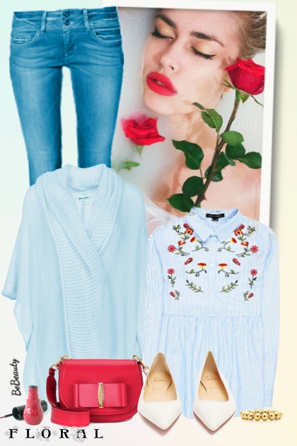 nr 2733 - Spring casual- Fashion set