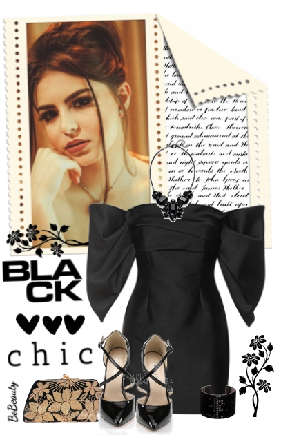 nr 2798 - Black chic ♥- Combinaciónde moda