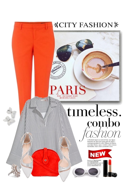 nr 2897 - Coffee in Paris- Fashion set