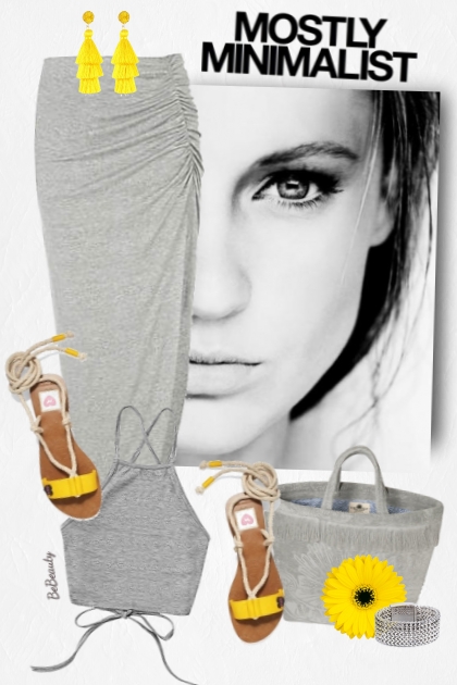 nr 3019 - Grey and yellow