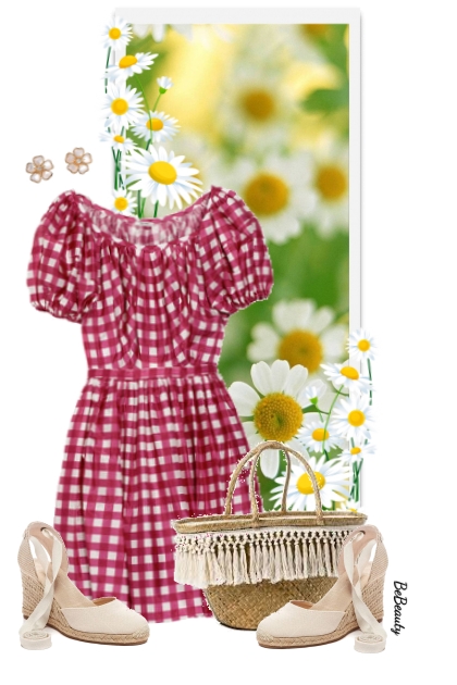 nr 3046 - Cute summer dress- コーディネート