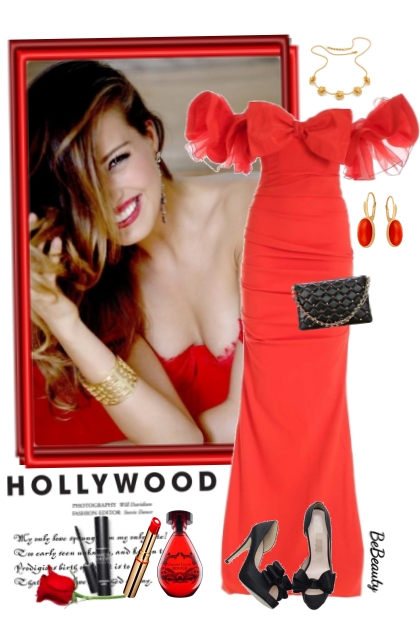 nr 3237 - Hollywood- Modna kombinacija