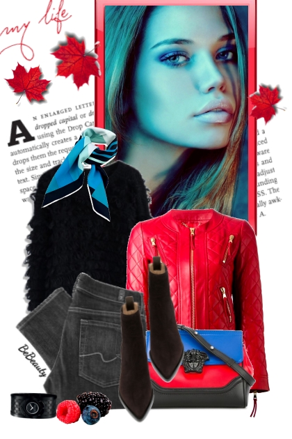 nr 3580 - Black-red-blue :)- Fashion set