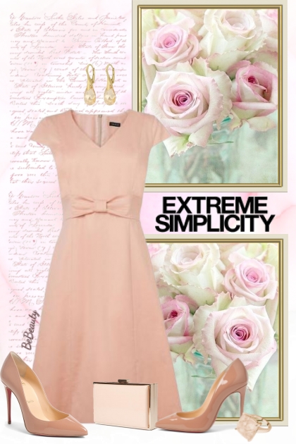nr 3727 - Extreme simplicity- combinação de moda
