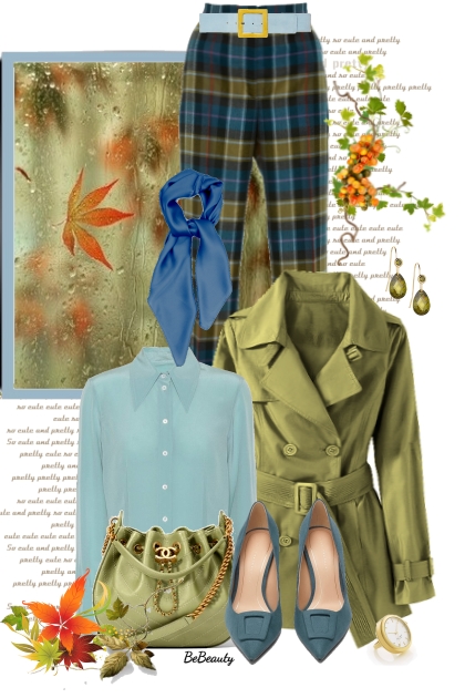 nr 3812 - Autumn in the city- Fashion set