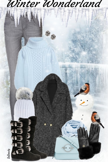 nr 3996 - Winter wonderland- Fashion set