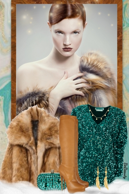 nr 4014 - Winter beauty- Fashion set