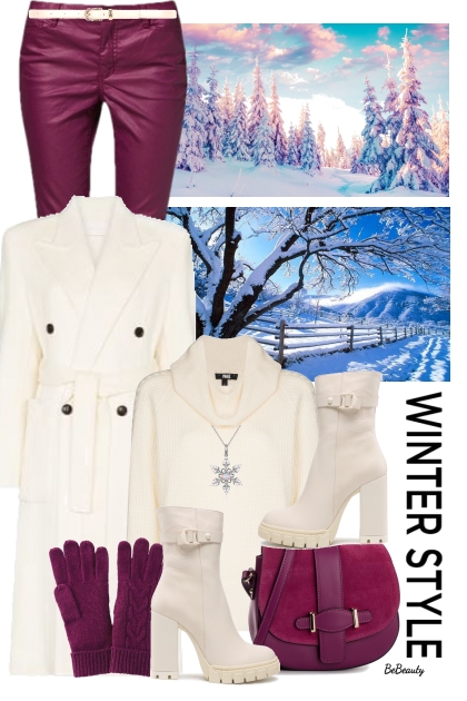 nr 4036 - Winter style- Kreacja