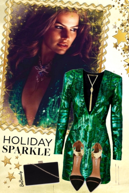 nr 4042 - Holiday sparkle- combinação de moda
