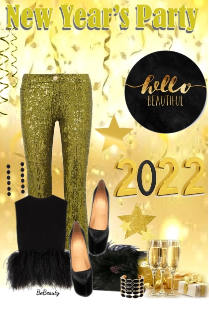 nr 4046 - New Year's Party- combinação de moda