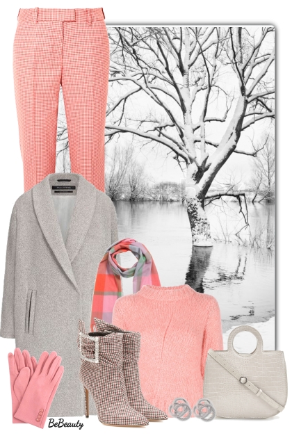 nr 4054 - Winter style- Fashion set