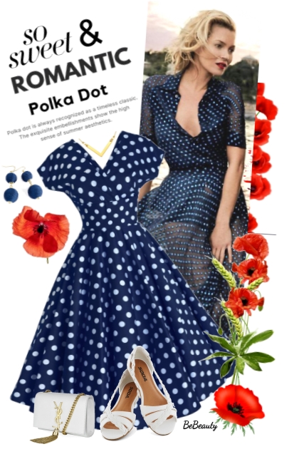 nr 4105 - Polka dots - sweet &amp; romantic