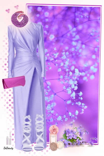 nr 4249 - Lilac dress