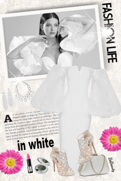 nr 4560 - Lady in white