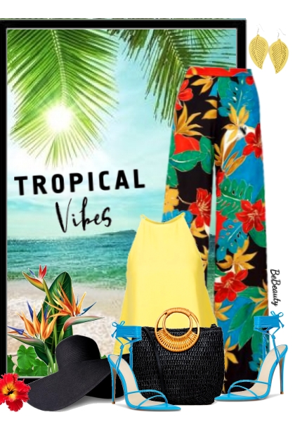nr 4830 - Tropical vibes- Fashion set