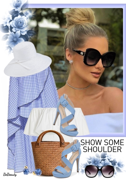 nr 4900 - Show some shoulder- Modna kombinacija