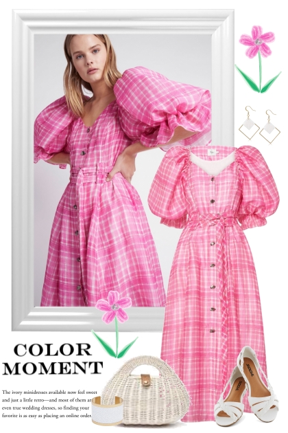 nr 4995 - Pink summer dress