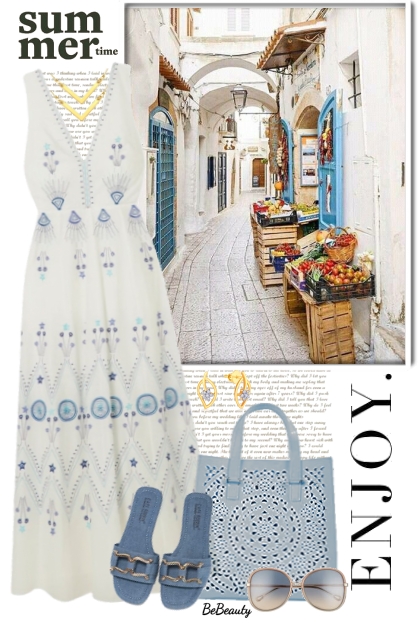 nr 5077 - Summer travel- Combinazione di moda