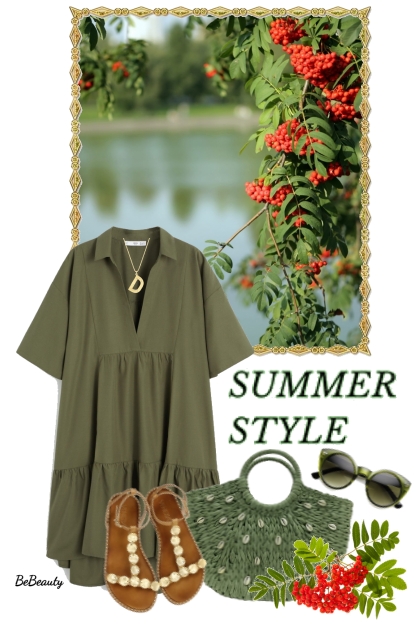nr 5087 - Summer style- Modekombination