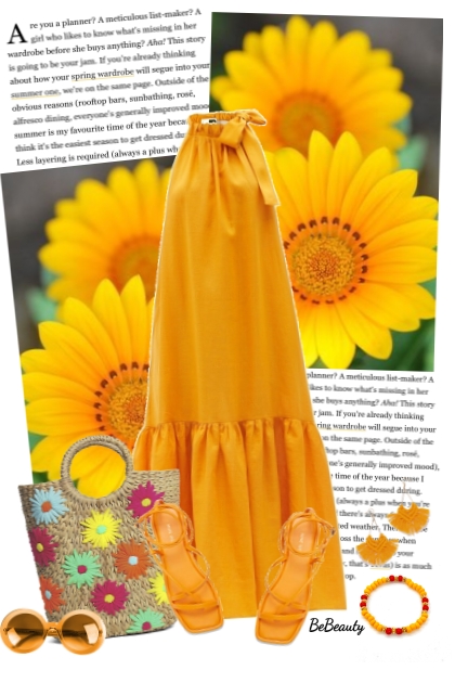 nr 5167 - Marigold- combinação de moda