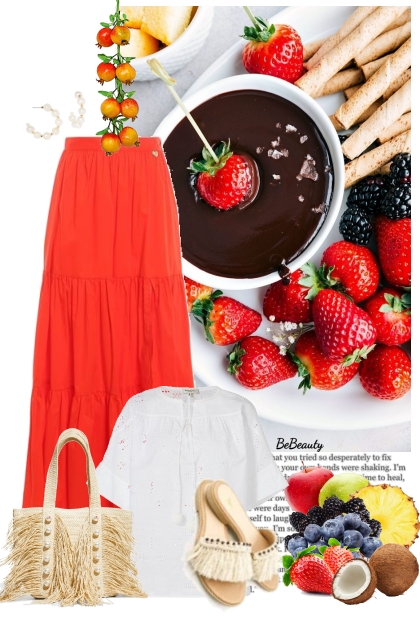 nr 5272 - Delicious afternoon- Fashion set