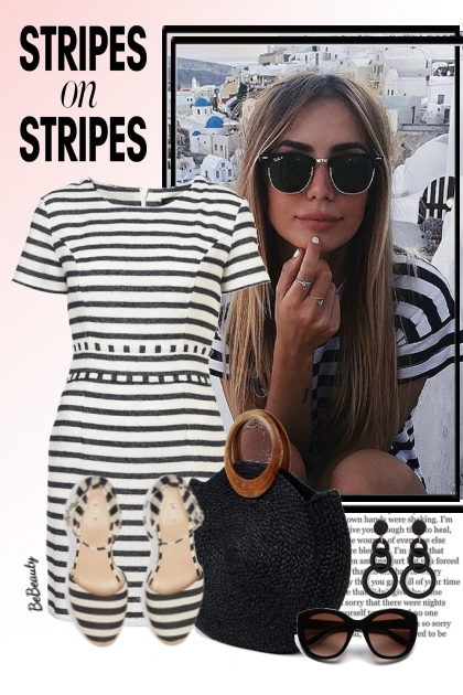 nr 5283 - Stripes on stripes- Combinazione di moda