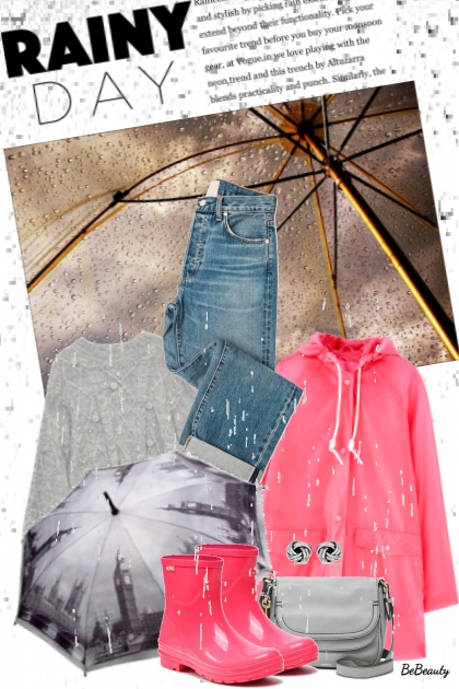 nr 5434 - Rainy day- Combinaciónde moda