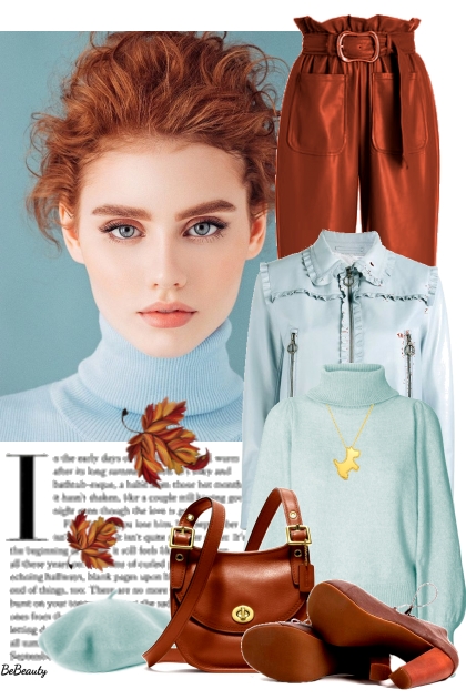 nr 5642 - Autumn walk- Fashion set