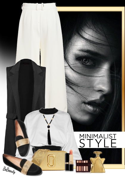 nr 5699 - Black-white- Combinazione di moda