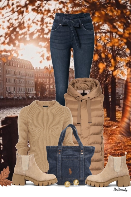 nr 5758 - Autumn in the city- Модное сочетание