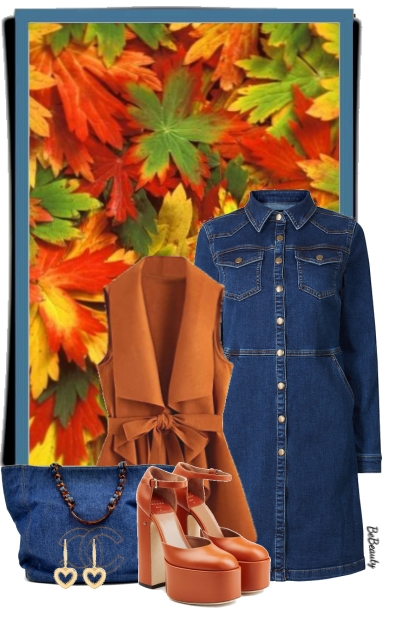 nr 5790 - Warm Autumn- Fashion set