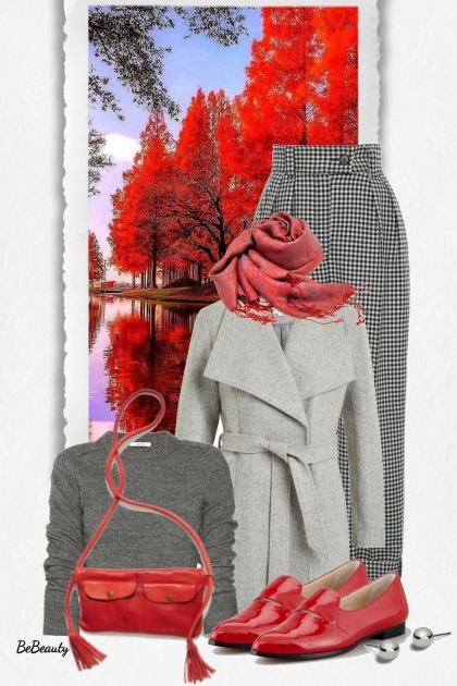 nr 5806 - Autumn walk- Модное сочетание